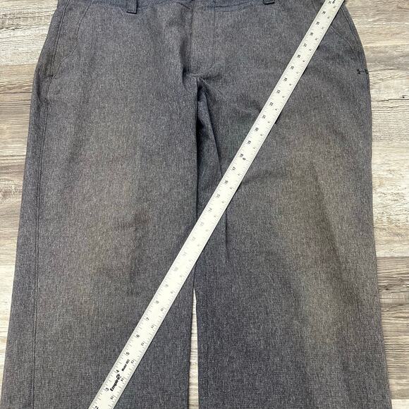 Under Armour Gray Mens 40x29 Flat Front Match Play Vented Performance Golf Pants - Picture 4 of 12